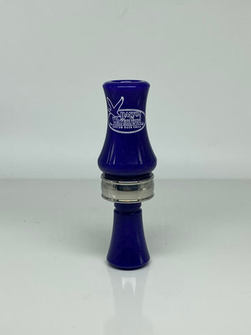 Acrylic Double Reed Duck Call - Purple Pearl