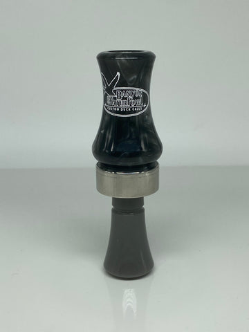 Acrylic Double Reed Duck Call - Ghost / Gray