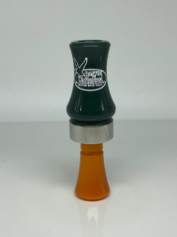 Acrylic Double Reed Duck Call - Boots Down