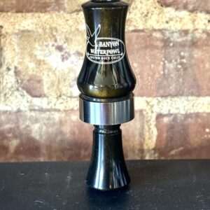 B2 Duck Call Black and Gold Pearl